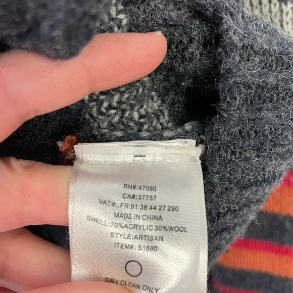 Nixon wool blend southwestern print cardigan - Picture 7 of 8